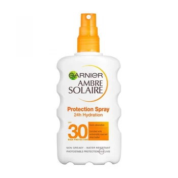 Image of Ambre Solaire Ultra-hydrating Sun Cream Spray SPF30 200ml