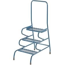 Image of Fort Stable Steps 3 Step With Handrail Painted GS3013M