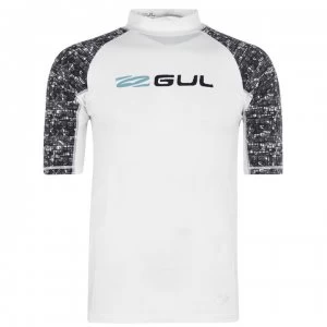 Image of Gul Rash Vest Mens - White/Black