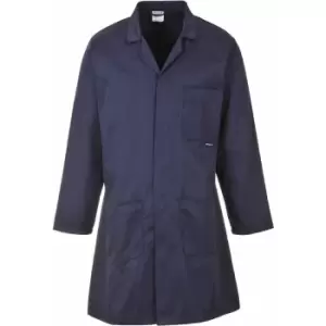Image of Portwest - 2852 - Navy Standard Lab Coat Jacket sz Medium Regular