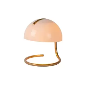 Image of Cato Retro Table Lamp - Ø23.5cm- 1xE27 - White