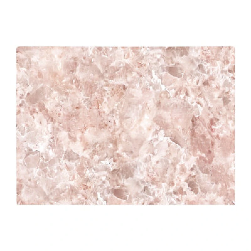 Image of Warren Reed Designer Polished Pale Pink Quartz Effect Chopping Board