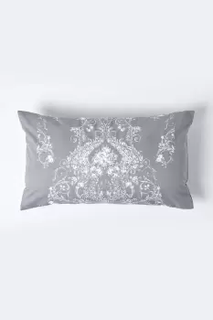 Image of French Toile Patterned Rectangular Cushion
