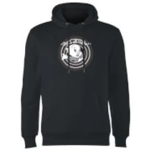Image of Looney Tunes That's All Folks Porky Pig Hoodie - Black - XXL