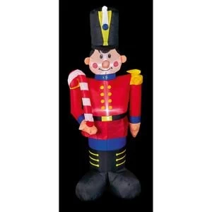 Image of 1.22m (H) LED Christmas inflatable Toy Soldier