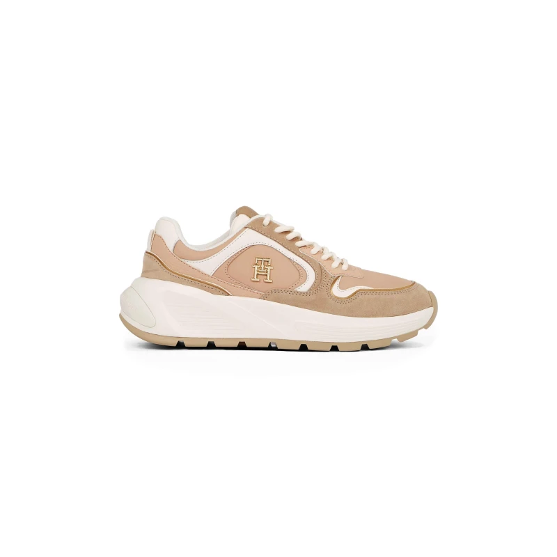 Image of Tommy Hilfiger Chunky Low-top trainers - Beige Beige 7
