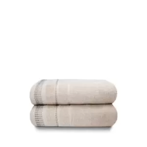 Image of Rapport Home Furnishings Berkley Towel Bale - 2 Piece 450gsm - Natural