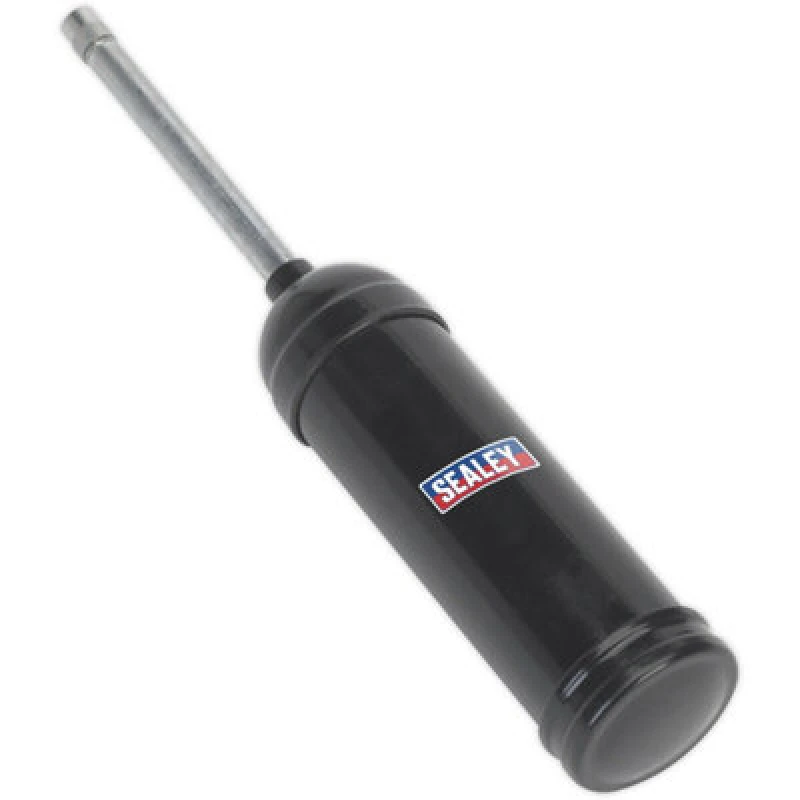 Image of Loops Mini Grease Gun - Push Action Hand Greaser - Rigid Extension Tube & Nozzle Multi