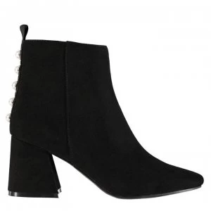Image of Miso Lotus Pearl Boots - Black