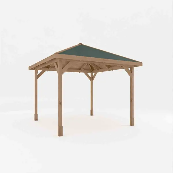 Image of Mercia 3M X 3M Carlton Pressure Treated Gazebo