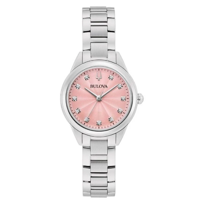 Image of Bulova Classic Sutton 96P249 Diamond Set Bracelet Watch - W83215