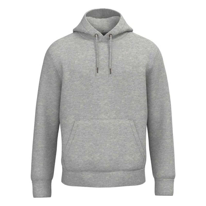 Image of Native Spirit Mens Plain Hoodie in Light Grey Size: XS Light Grey Male XS