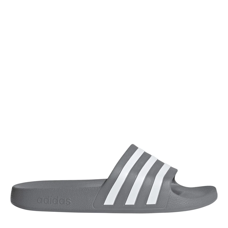 Image of Adidas Adilette Aqua Slippers Women Grey 48 2/3