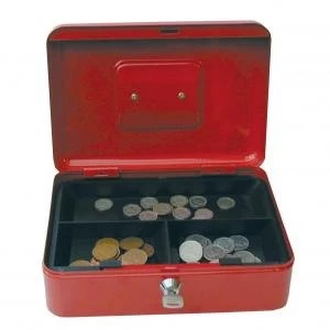 Image of Value 30cm 12 Metal Cash Box Rd