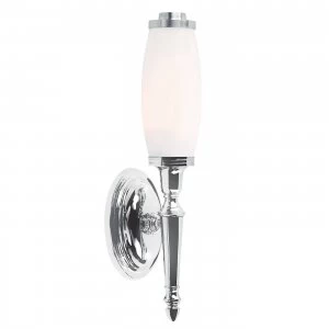 Image of 2 Light Bathroom Wall Light Polished Chrome IP44, G9