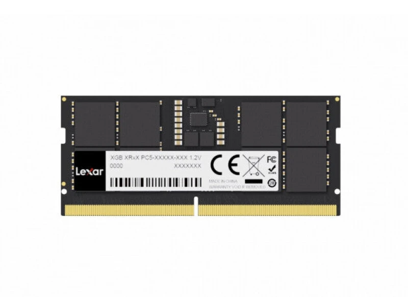 Image of Lexar LD5S16G56C46ST-BGS memory module 16GB 1 x 16GB DDR5 262-pin SO-DIMM LD5S16G56C46ST-BGS