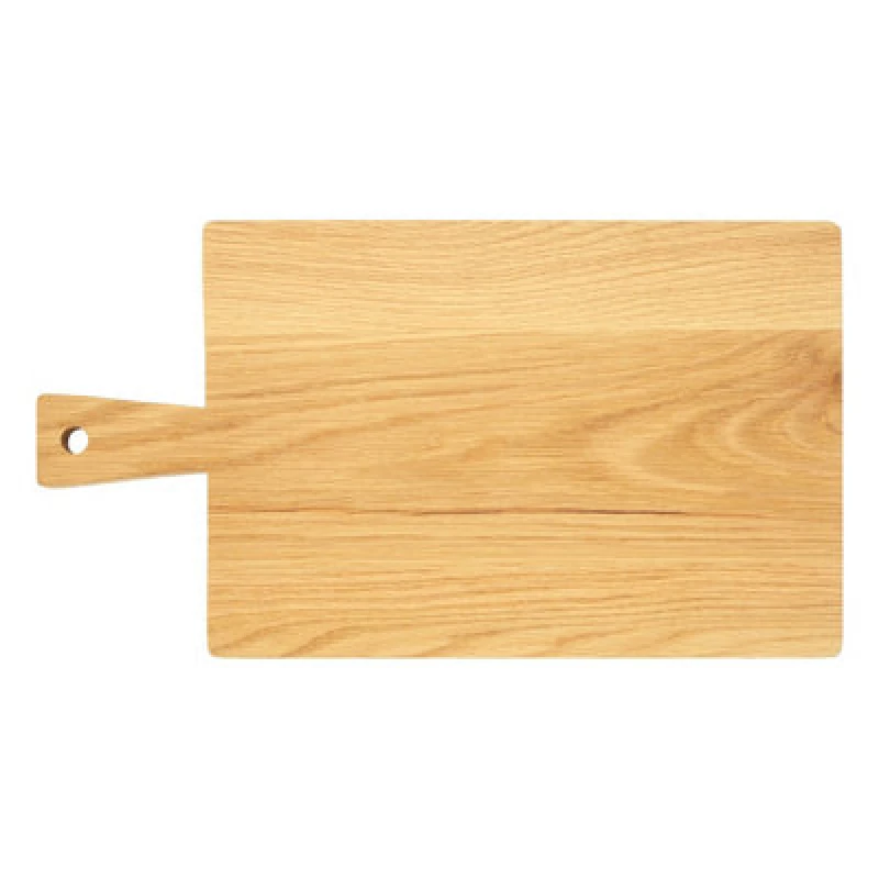 Image of Premier Housewares Lyna Large Oak Wood Paddle Chopping Board Natural