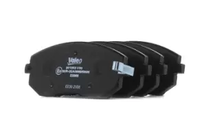 Image of VALEO Brake pad set SUBARU 301853 26296AG040,26296FE020,26296FE081 26296FE082,26296FG001,26296FG010,26296SA010,26296SA011,26296SA020,26296SA030