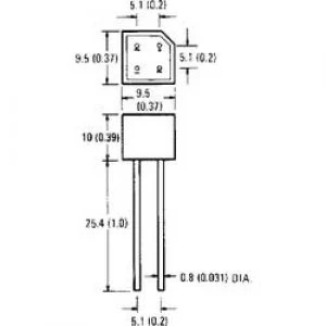 Image of Diode bridge Infineon Technologies 1KAB05E D 38 50 V