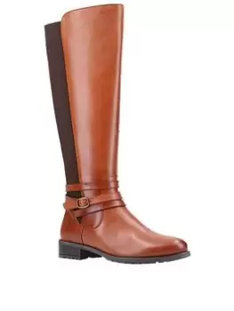 Image of Hush Puppies Vanessa Knee Boot - Tan, Size 4, Women