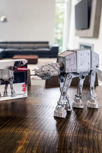 Image of Star Wars Imperial AT-AT 214 Piece Model Kit