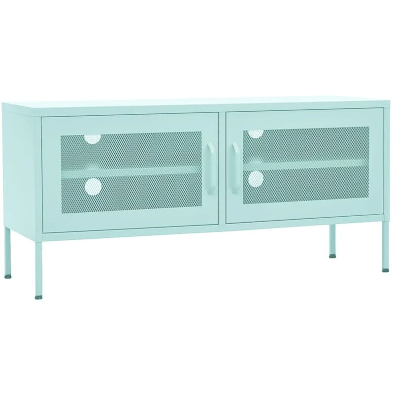 Image of VIDAXL TV Cabinet Mint 105x35x50cm Steel Vidaxl 8720286565513