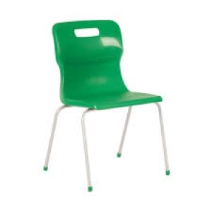 Image of 4 Leg Chair 460mm Green KF72196