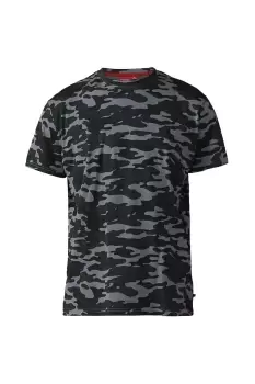 Image of Gaston Kingsize Camouflage Print T-Shirt