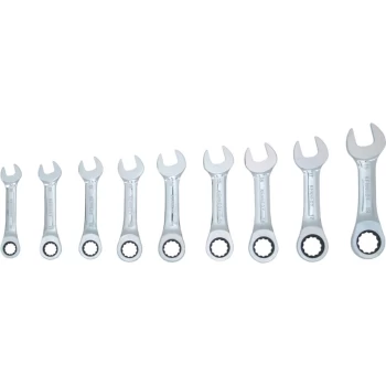 Image of Metric Combination Spanner Set, 10 - 19MM, Set of 9
