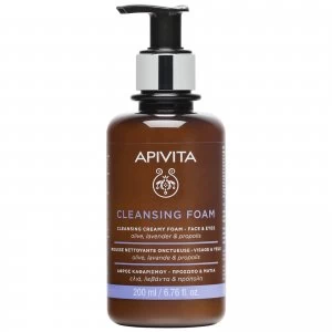 Image of Apivita Foam Cleanser Face & Eye 200ml