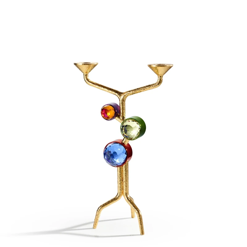 Image of Swarovski Womens Candle Holder LCTO/CRY/GOS female One Size