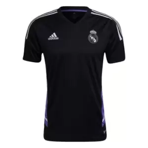 Image of adidas Real Madrid Condivo 22 Training Jersey Mens - Black