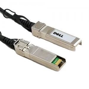 Image of DELL 470-AAVK fibre optic cable 0.5 m SFP+ Black