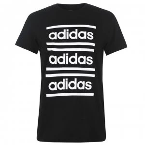 Image of adidas C90 T Shirt Mens - Black/White