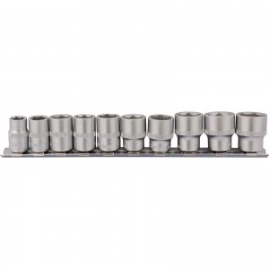 Image of Draper 10 Piece 3/8" Drive Hex Socket Set Metric 3/8"
