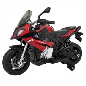 Image of Rastar BMW Motorcycle 6V Ride on Bike - Red