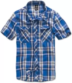 Image of Brandit Roadstar Shirt, blue, Size L, blue, Size L