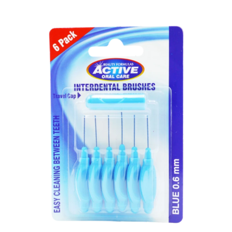 Image of Beauty Formulas Interdental Brushes 0 6mm - 6 pcs 6PK-408379