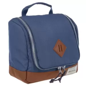 Image of Stamford Toiletry Bag (One Size) (Dark Denim/Stellar Blue/Brown)
