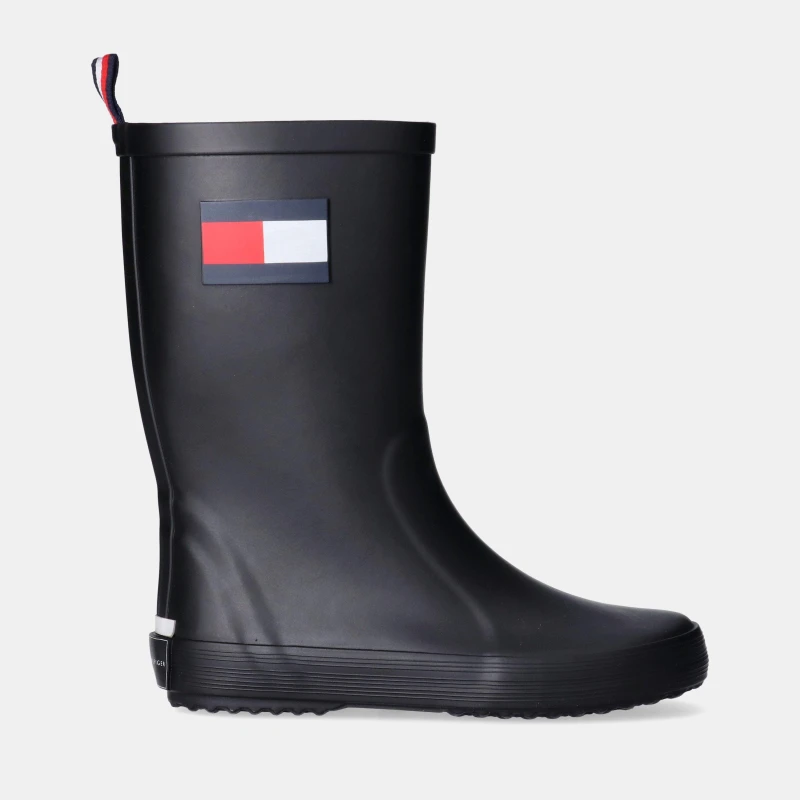 Image of Tommy Hilfiger Unisex Kids Wellies Black unisex C7 (24)