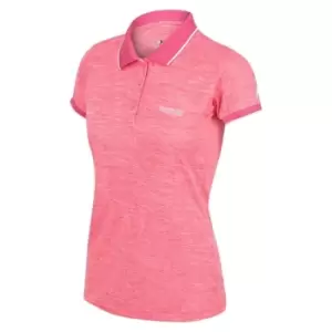 Image of Regatta Womens Remex II Polo T-Shirt - Tropicl Pink