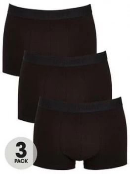 Image of Superdry Classic Three Pack Trunk - Black Multi, Size L, Men