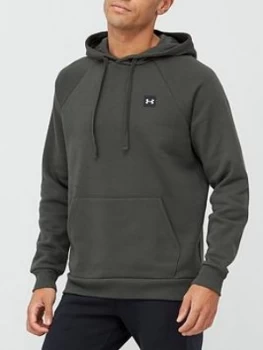 Image of Urban Armor Gear Rival Fleece Hoody, Green/White, Size L, Men