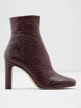 Image of Aldo Torfiviel Ankle Boot - Dark Red