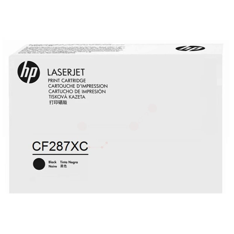 Image of HP CF287XC/87X Toner cartridge Contract. 18K pages ISO/IEC 19752 for H