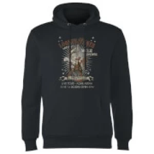 Image of Looney Tunes Wile E Coyote Guitar Arena Tour Hoodie - Black