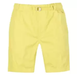 Image of Albam Mount Denim Shorts - Yellow