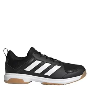 Image of adidas Ligra 7 Mens Indoor Court Trainers - Black