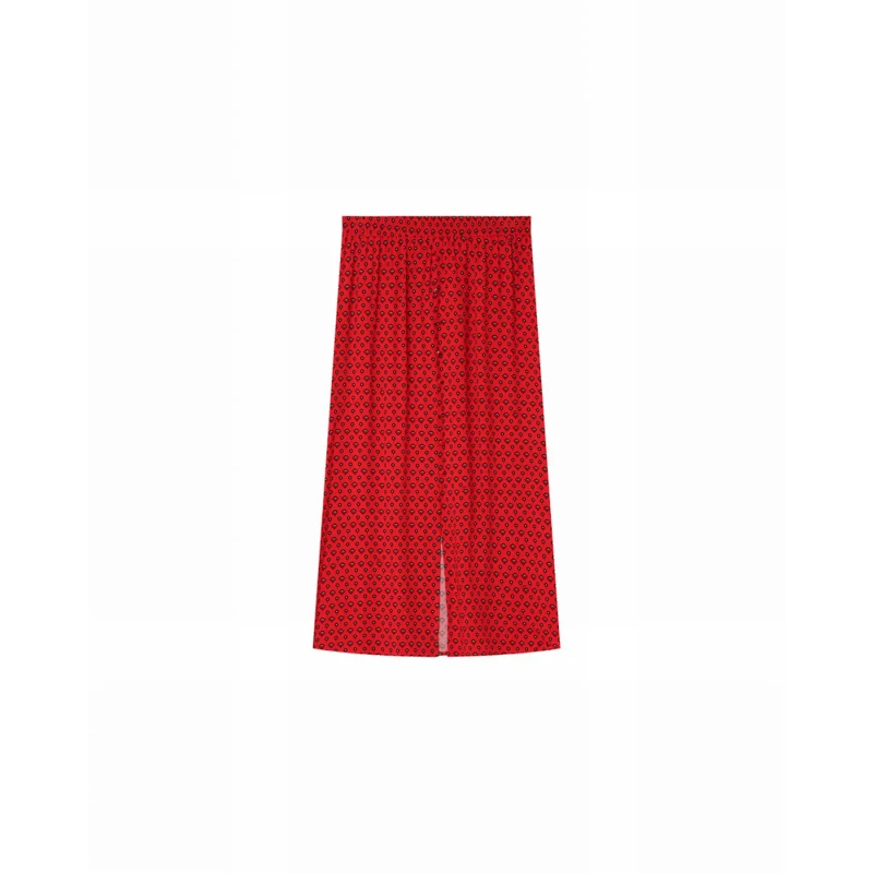 Image of Grace & Mila Womens skirt Grace & Mila Gwendael Rouge Female L