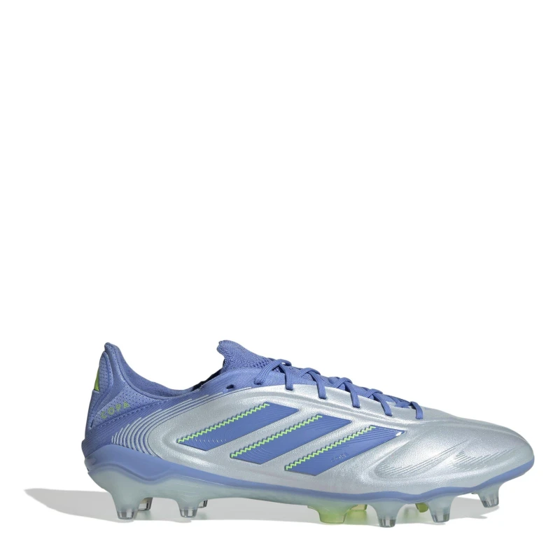Image of adidas Copa Pure III Elite Adults Firm Ground Football Boots Blue/Lemon male 7 (40.7)